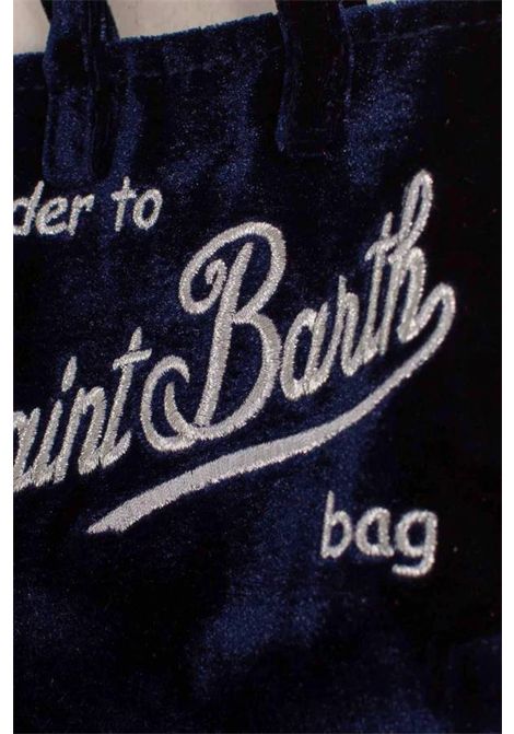 Phone bag in velluto SAINT BARTH | PHONE008 PHONE BAG VELVET00164I 61 EMB